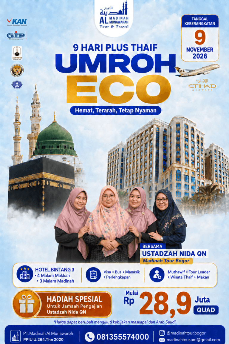 Umroh Eco Plus Thaif 9 Hari